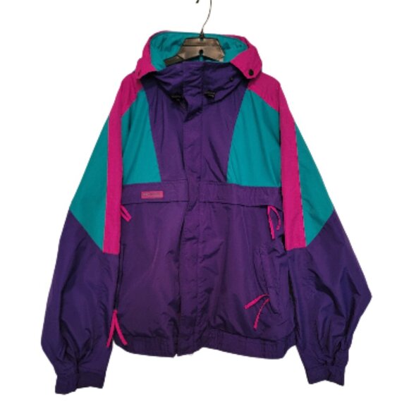 90'S Columbia Mountain Jacket Shell Jacket Men's L Vintage - Picture 1 of 16